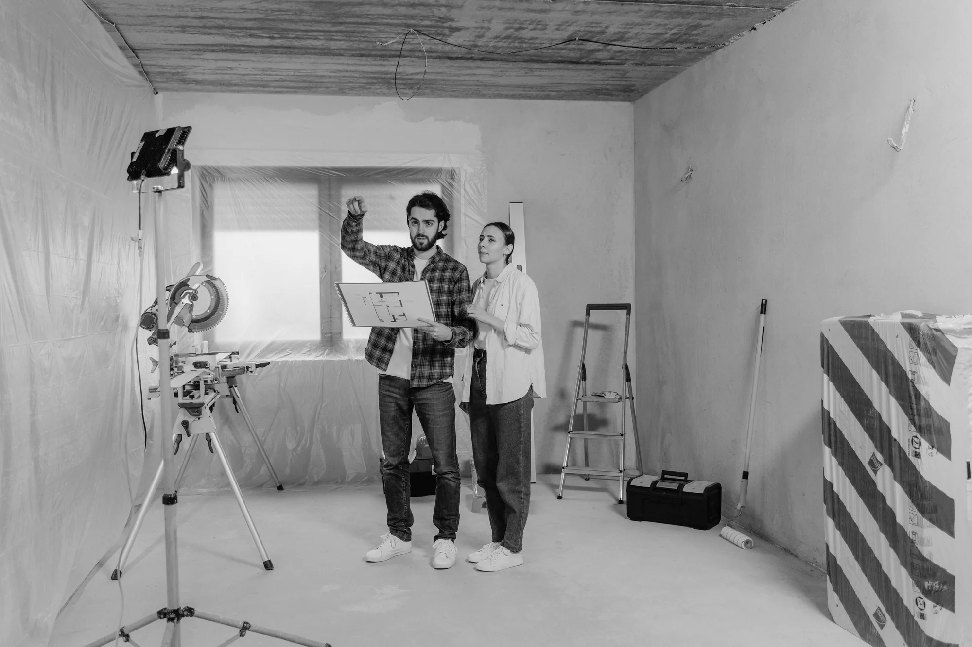 Planificación de una reforma en una vivienda — imagen ilustrativa